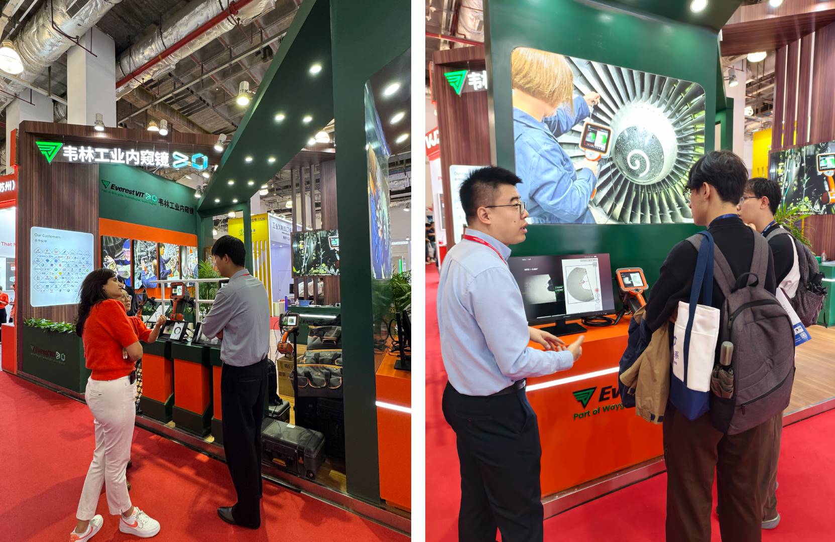 韋林工業(yè)內(nèi)窺鏡產(chǎn)品吸引大量客戶關(guān)注